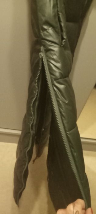 Bezrękawnik długi damski,nowy,r.36,piękna zieleń