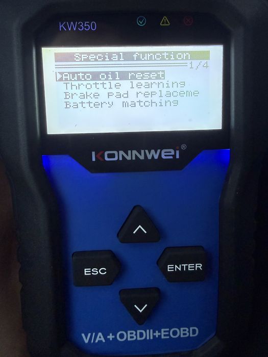 Skaner tester konnwei vag vw audi skoda seat abd esp check engine srs