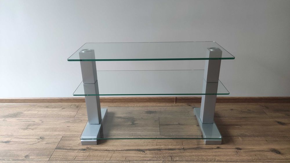 Szklany stolik RTV