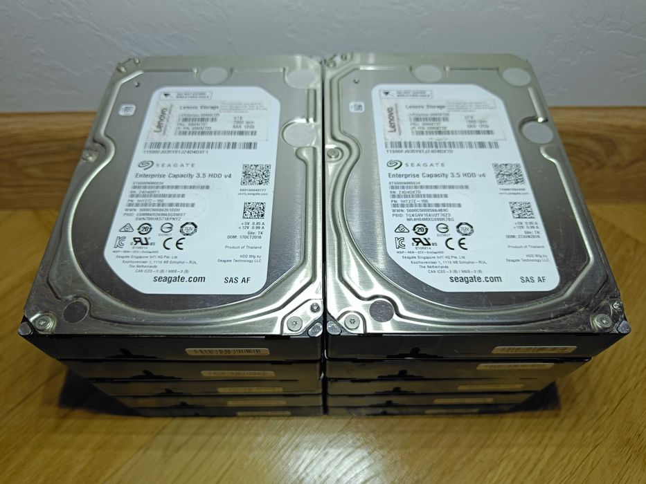 Серверний Хард Диск HDD Seagate 6TB Enteprice 7200RPM SAS 12GB/s 3.5