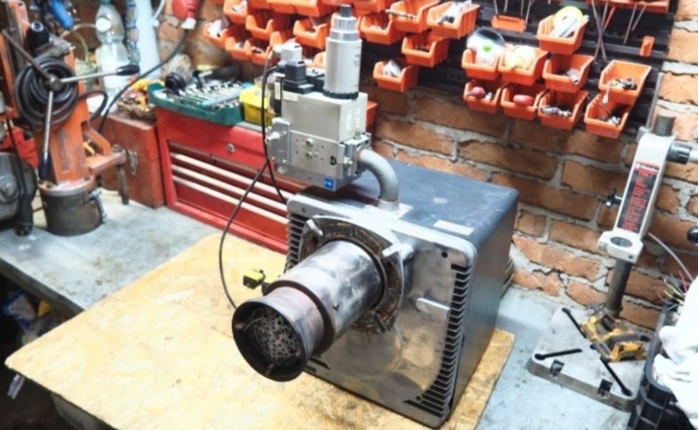 Palnik gazowy Brotje 80-250 kW na gaz propan Korting