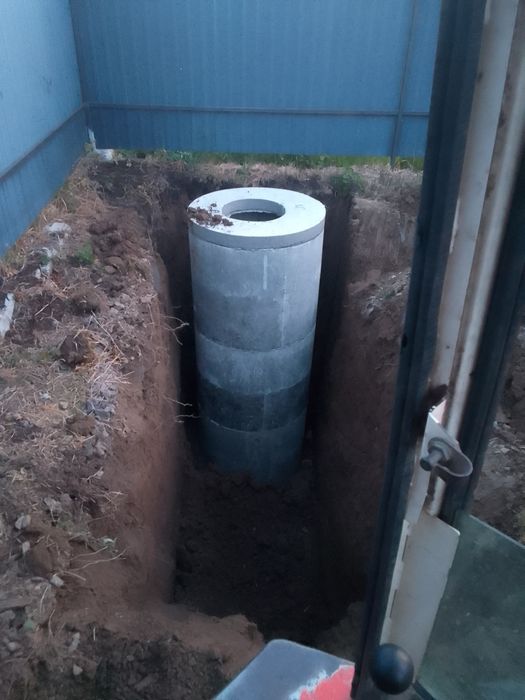 Септік під ключ встановлення кольцят