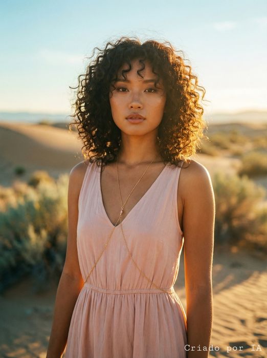 Colar de Corpo aço, latão e zircônia