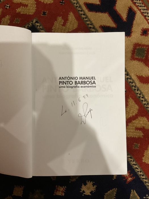 Livro António Manuel Pinto Barbosa - Uma biografia económica