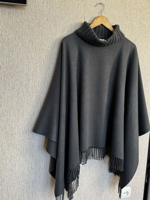 пончо з натуральної вовни, кашеміру та шовку fabiana filippi