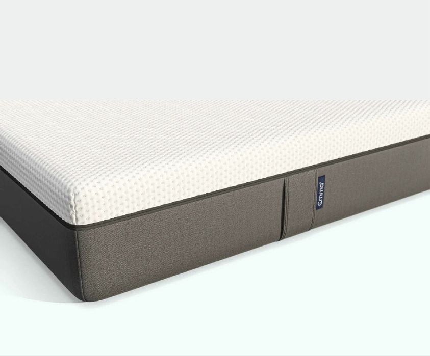 Camas de solteiro Ikea Hauga Beje ou Cinza com colchão Emma Original