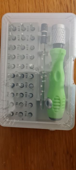 Conjunto de 32 chaves de fenda de precisão mini portas magnéticas