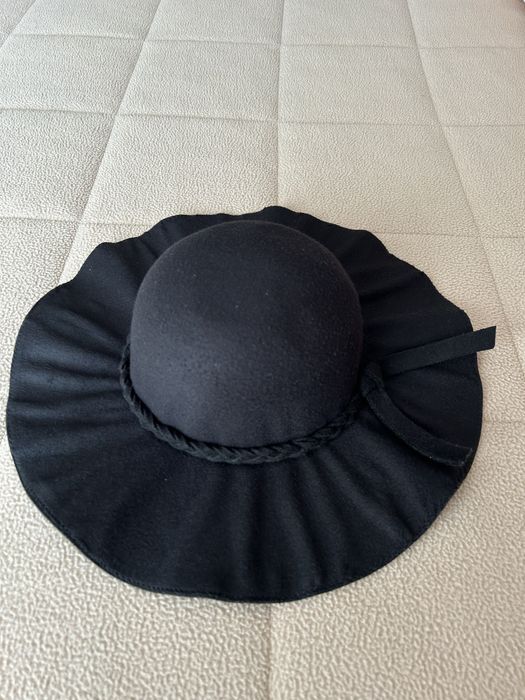 Chapéu preto 56cm