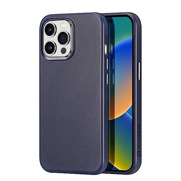 Dux Ducis Naples etui iPhone 14 Pro magnetyczny skórzany pokrowiec Mag