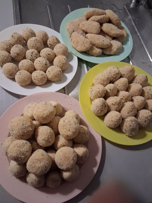 Salgados coxinhas artesanais