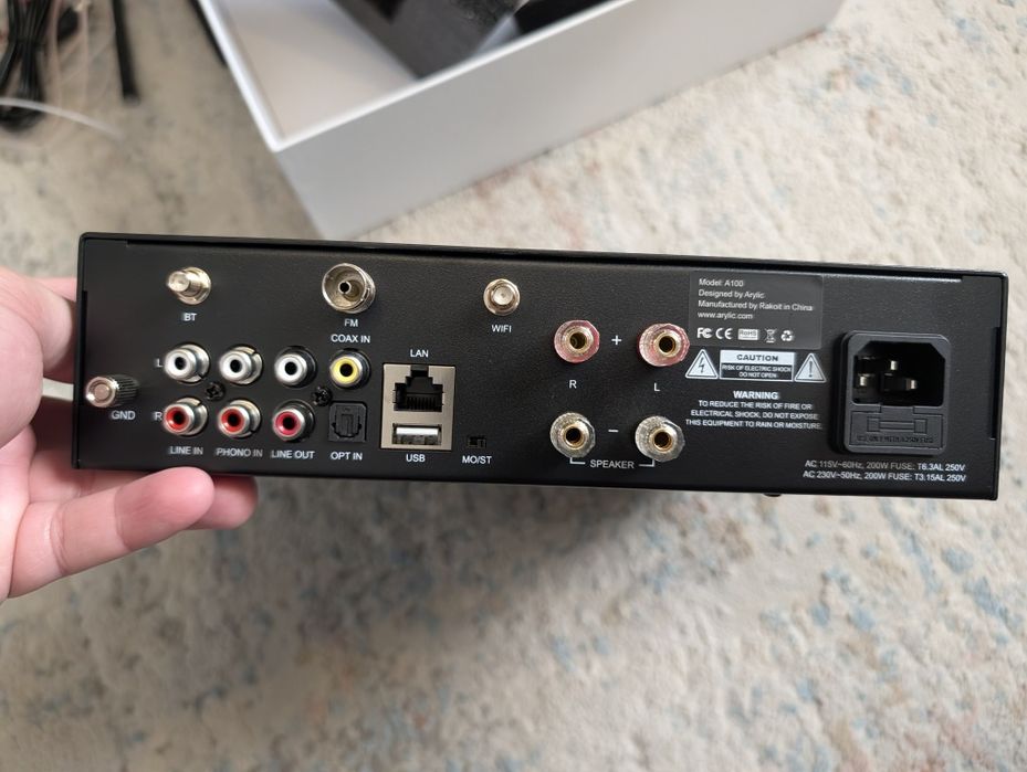 Arylic A100 - Amplificador HiFi sem fios