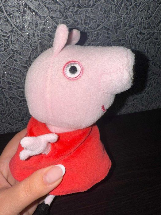 М'яка іграшка Джордж (25 см), Свинка Пеппа (20см) Plush Peppa Pig