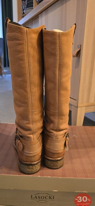 Kozaki damskie Lasocki skóra 39