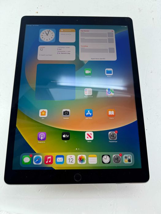Apple iPad Pro 12.9" Retina Gen 1 A1584 Wifi 256 Gb батарея 100%