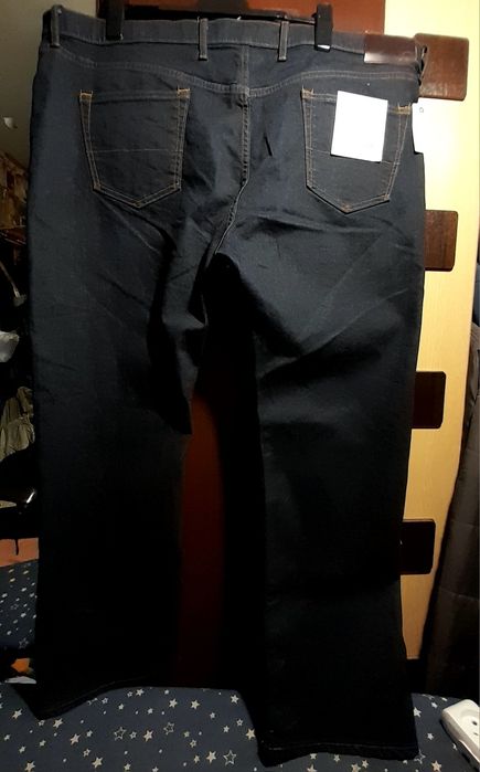 Ого-го какой размерчик новые классические джинсы большой размер, батал