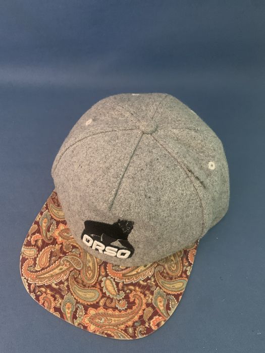 Czapka z daszkiem  Niedzwiedz Popiel Firma Orso