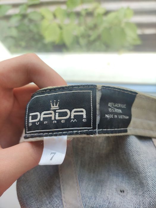 DADA supreme бейсболка или кепка редкая sk8 y2k hip-hop drip archive indie sleaze opium архив ск8 у2к