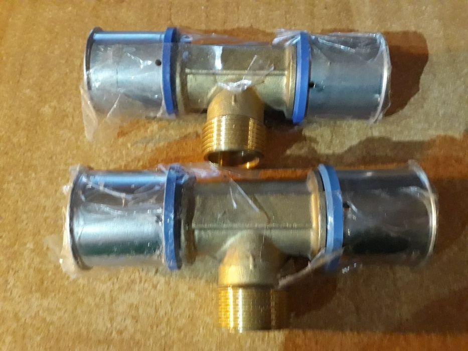 Pex Kan Therm 40x1"gzx40  trójnik- 40x20x40- GZ40x 5\4"