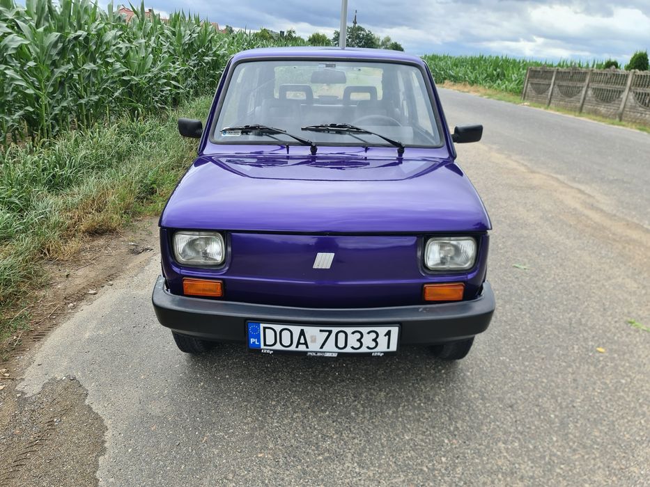 Fiat 126p 650cc 1998 rok fioletowy maluch