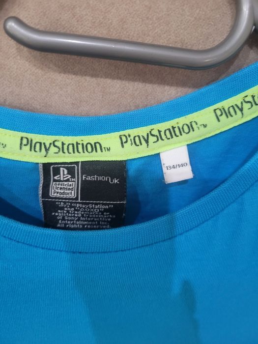 Podkoszulek chłopięcy Play Station 134/140 niebieski
