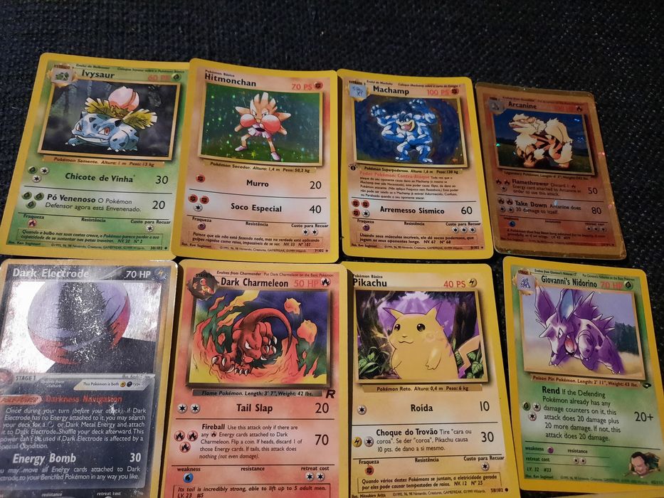 Cartas pokemon 1a edicao!! Originais