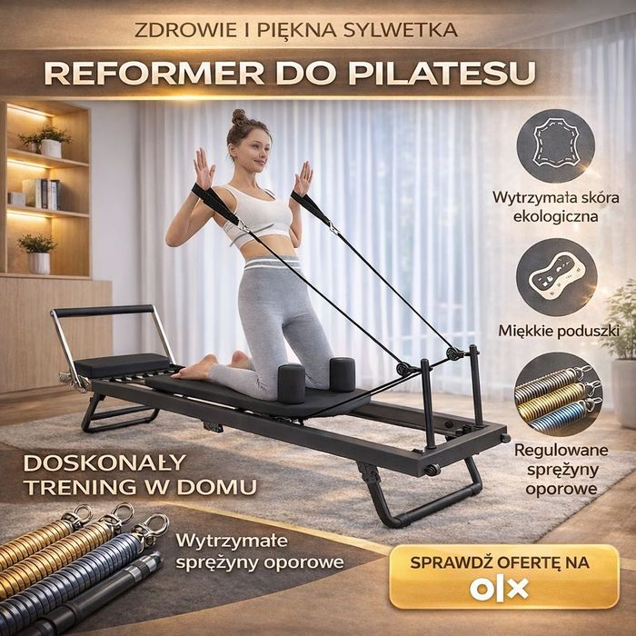 PROFESJONALNE Łóżko Do Pilatesu Składana Maszyna Do Ćwiczeń