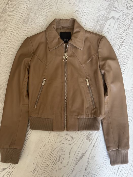 Шкіряна куртка Pinko