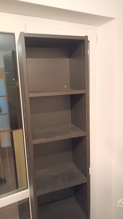 Regał Billy czarny 40x28x202 cm