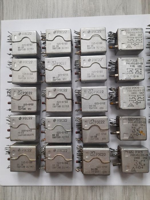 Реле РЭС6,РЭС9,РЭС22