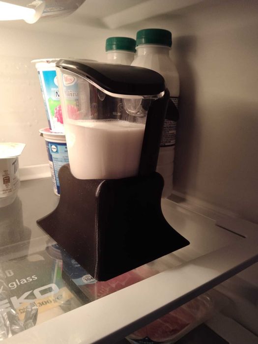 Podstawka do pojemnika na mleko do ekspresu LatteGo (czarna)