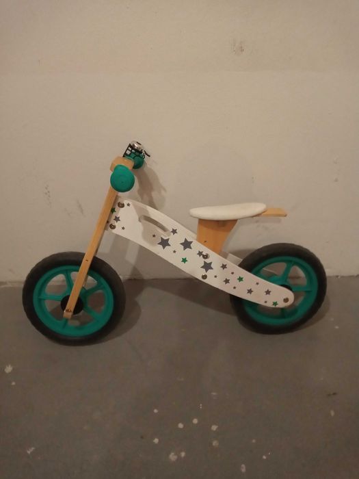 Rowerek biegowy drewniany Wooden Toys 12''