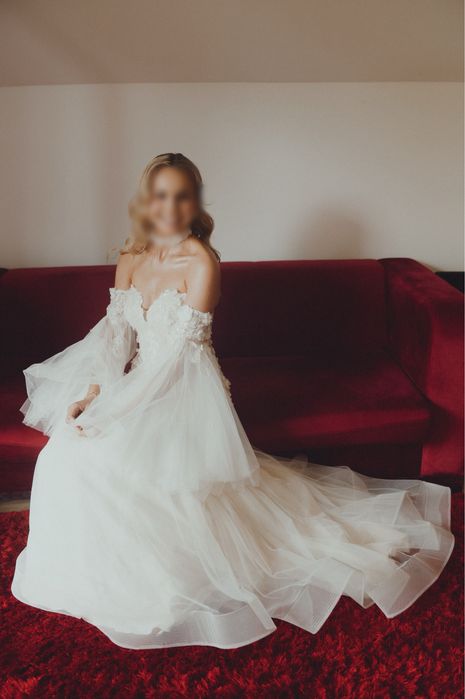 Suknia ślubna, rybka, Anna Sposa