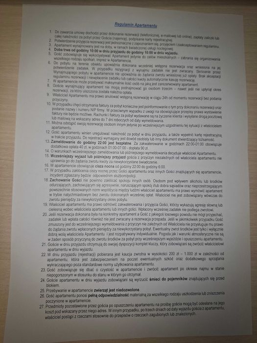 Apartament Złoty na doby