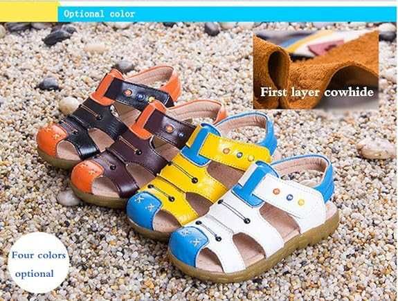 Nowe dziecięce skórzane buty / sandały / sandałki / R.33 !3221!