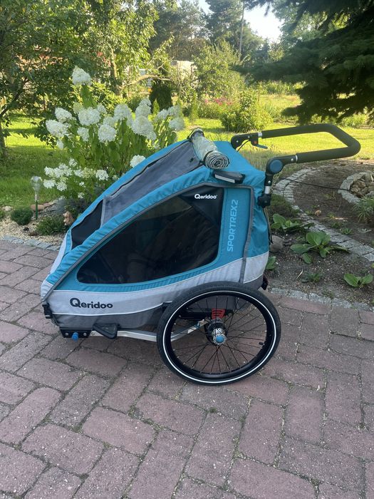 Przyczepka rowerowa Qeridoo Sportex 2