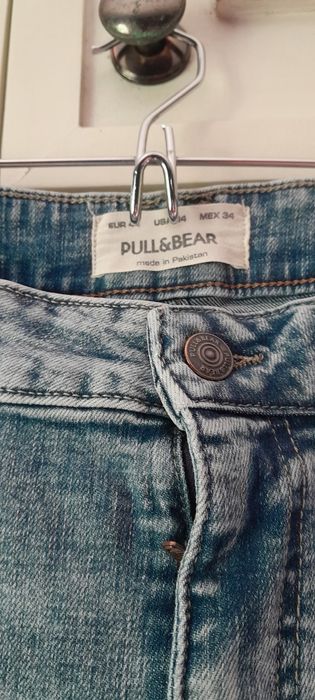 Calcas de ganga skinny rasgadas 44
