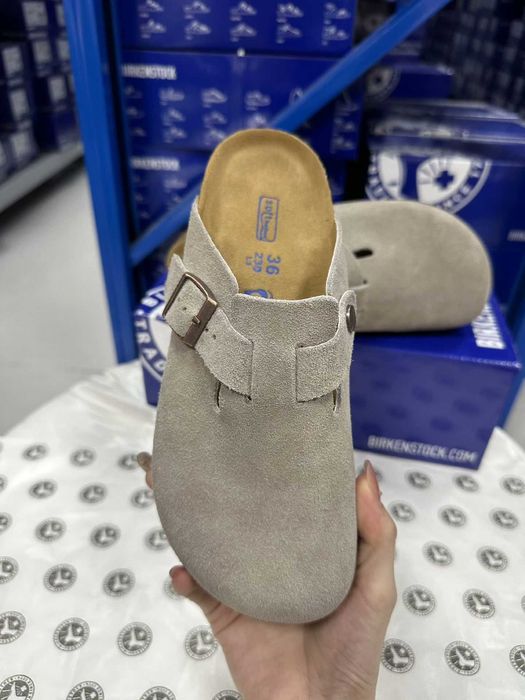 Birkenstock Boston beżowe 40