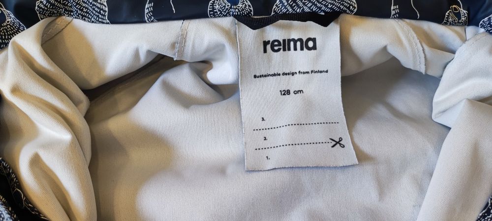 Kurtka przeciwdeszczowa Reima, 128