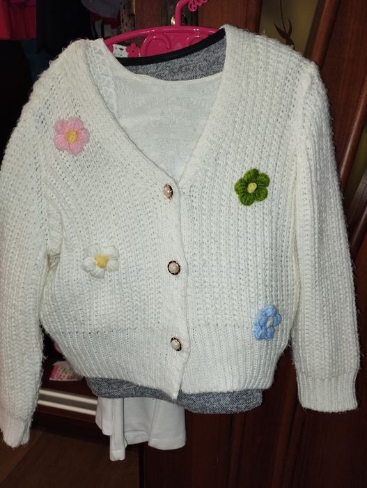 Кофта-кардиган дитячий ,для дівчинки