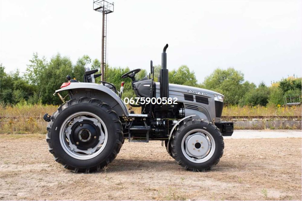 Трактор Скаут ТЕ 504 Безкоштовна доставка Рівна підлога Резина Armour