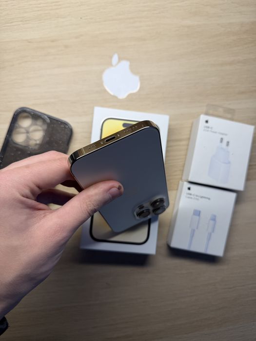 iPhone 14 Pro 128gb zloty bateria 100% komplet