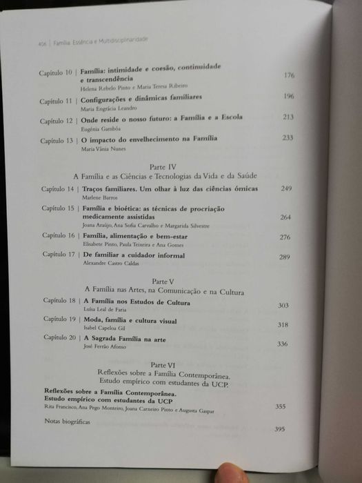 Família, Essência e Multidisciplinaridade