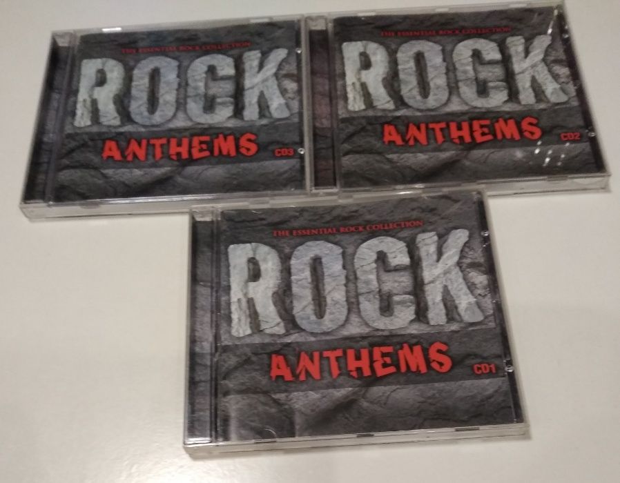 Rock Anthems jak NOWE 3CD składanki made in UK Wyprzedaż Okazja