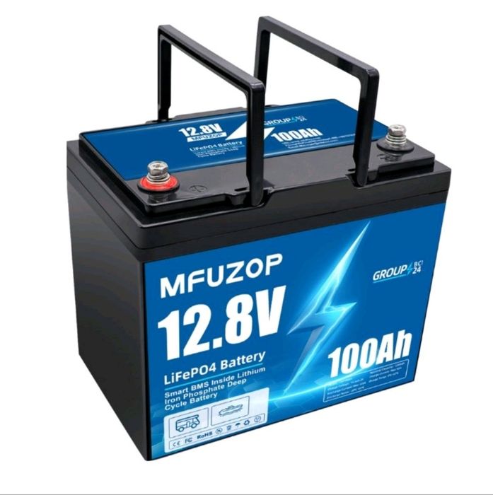 Акамулятор 100 Ah LifePO4 літій залізо фосфат
