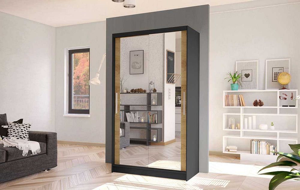 Szafa przesuwna gareroba ATLAS 7 100cm