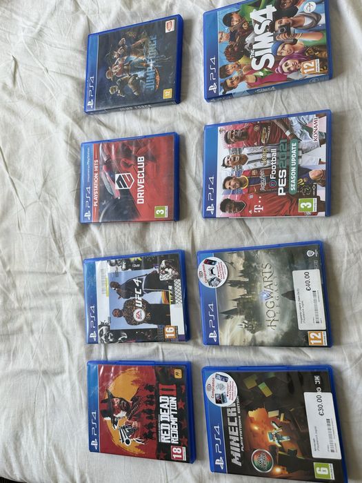 Jogos de Ps4 (Cada)