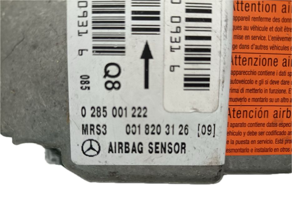 Centralina airbag MERCEDES-BENZ Classe A (W168)