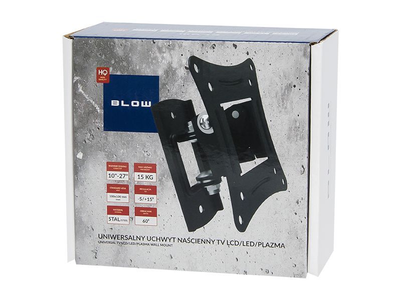 Uchwyt TV LCD HQ 10"-27" TYP X, Blow