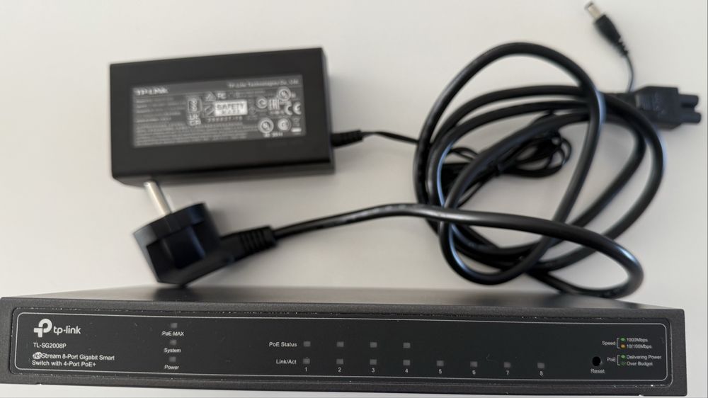 Tp-Link Switch TL-SG2008P (com PoE+)