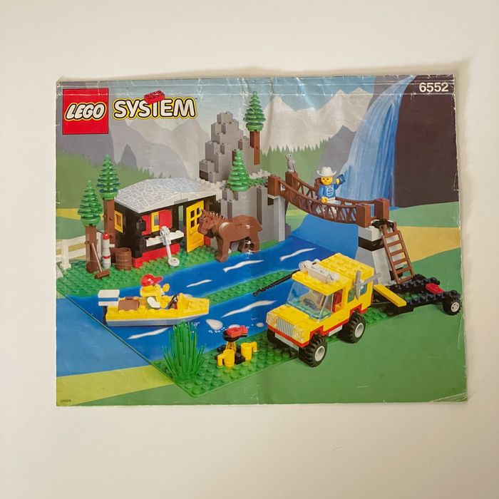 Lego 6552 Rocky River Retreat Completo de 1993
